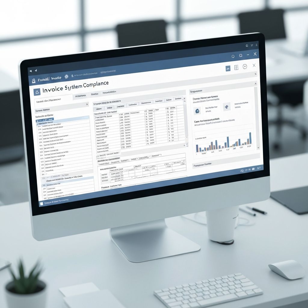 InvoicePro Solutions system interface